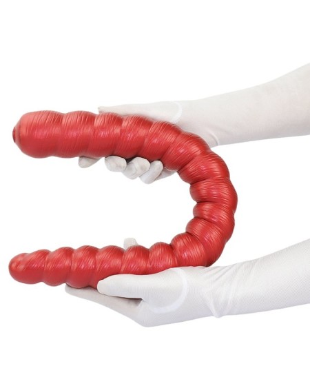 Double Gode Narvax 52 x 5.2cm Rouge