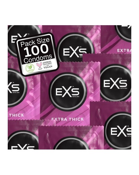 Préservatifs épais Extra Thick 53mm x100