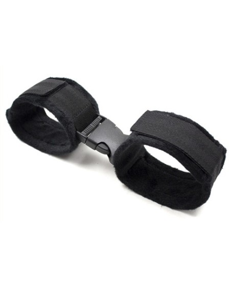 Menottes de poignets Buckle noir