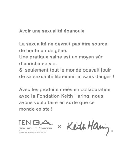Tenga Egg Dance by Keith Haring