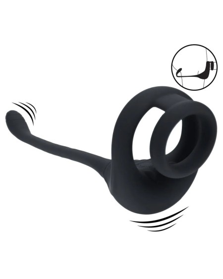 Plug-Cockring vibrant Pointeez 10 Vibrations
