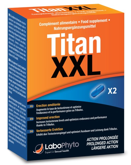 Titan XXL - 2 comprimés