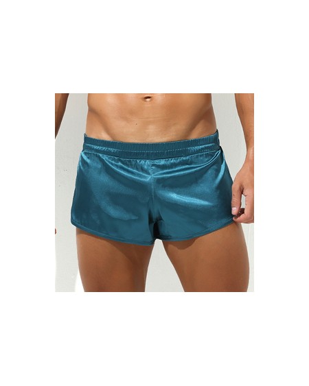 Short avec Jock Slit Bleu