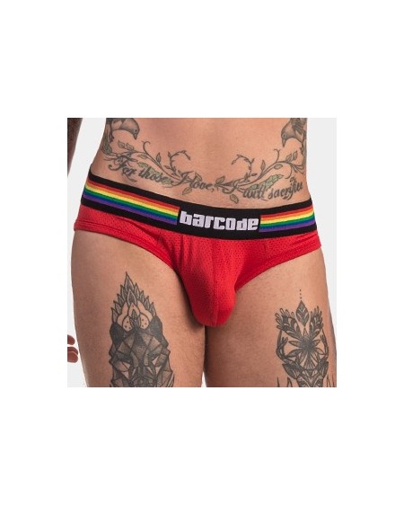 Slip Barcode Pride Rouge