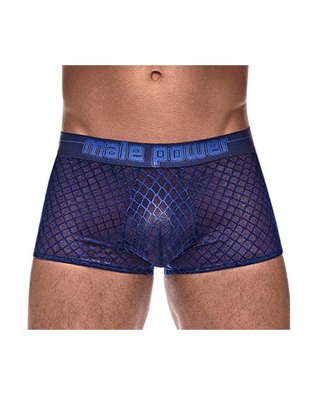 Boxer DIAMOND MESH Bleu