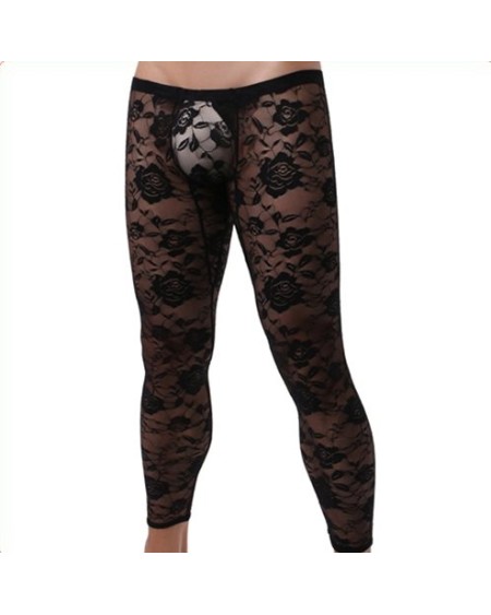 Caleçon dentelle sexy Noir