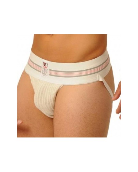 Jockstrap Fist Large Bande Blanc
