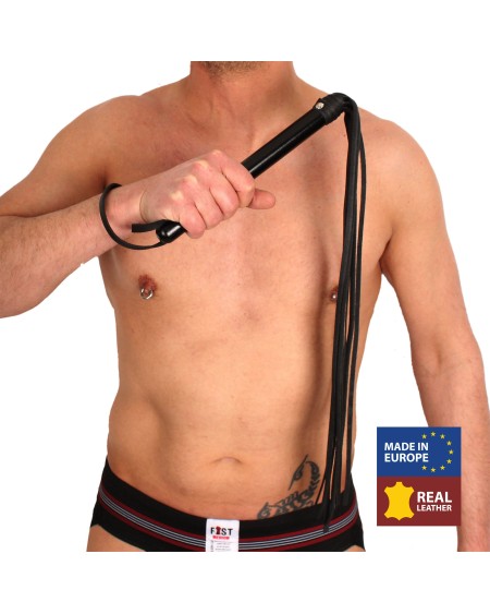 MARTINET BRINS EN CUIR/BOIS - 75cm