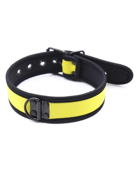 Collier en néoprène Jaune