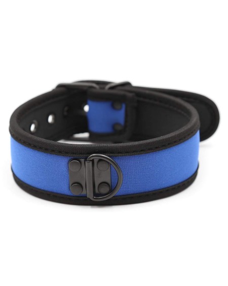 Collier en néoprène Bleu